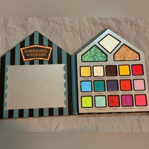 Spoiled Cosmetics Carousel of Curses Eyeshadow Palette Spooky Halloween Carnival